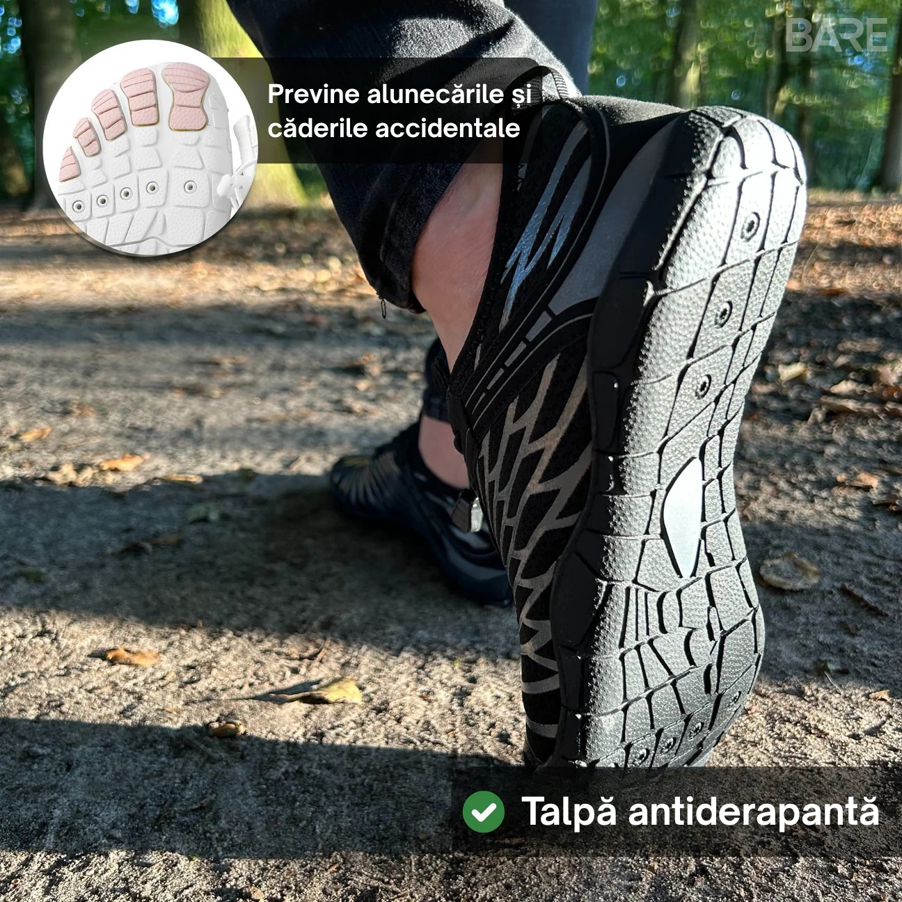 BARE Pro - Confort Maxim & Mers Fără Durere (Unisex)