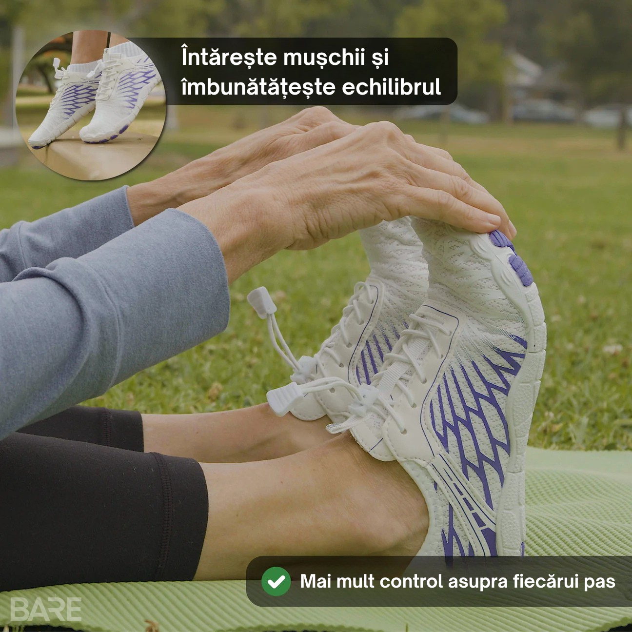 BARE Pro - Confort Maxim & Mers Fără Durere (Unisex)
